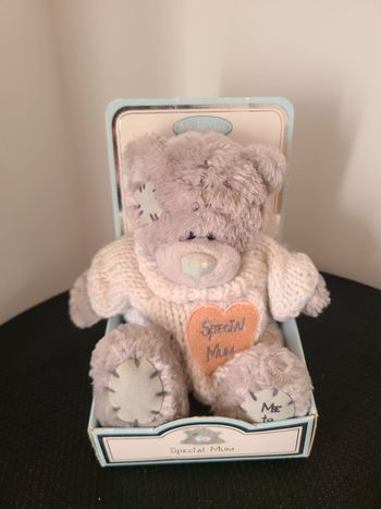Petit ours en peluche gris Me To You Special Mum 15 cm