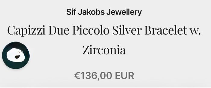 Bracelet en argent Sif Jakobs - photo numéro 4