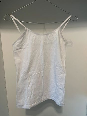 Débardeur blanc 16 ans