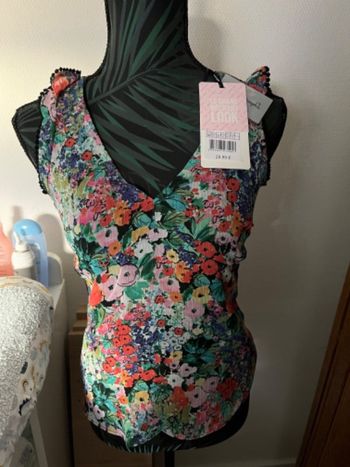 Blouse fleurie Naf Naf