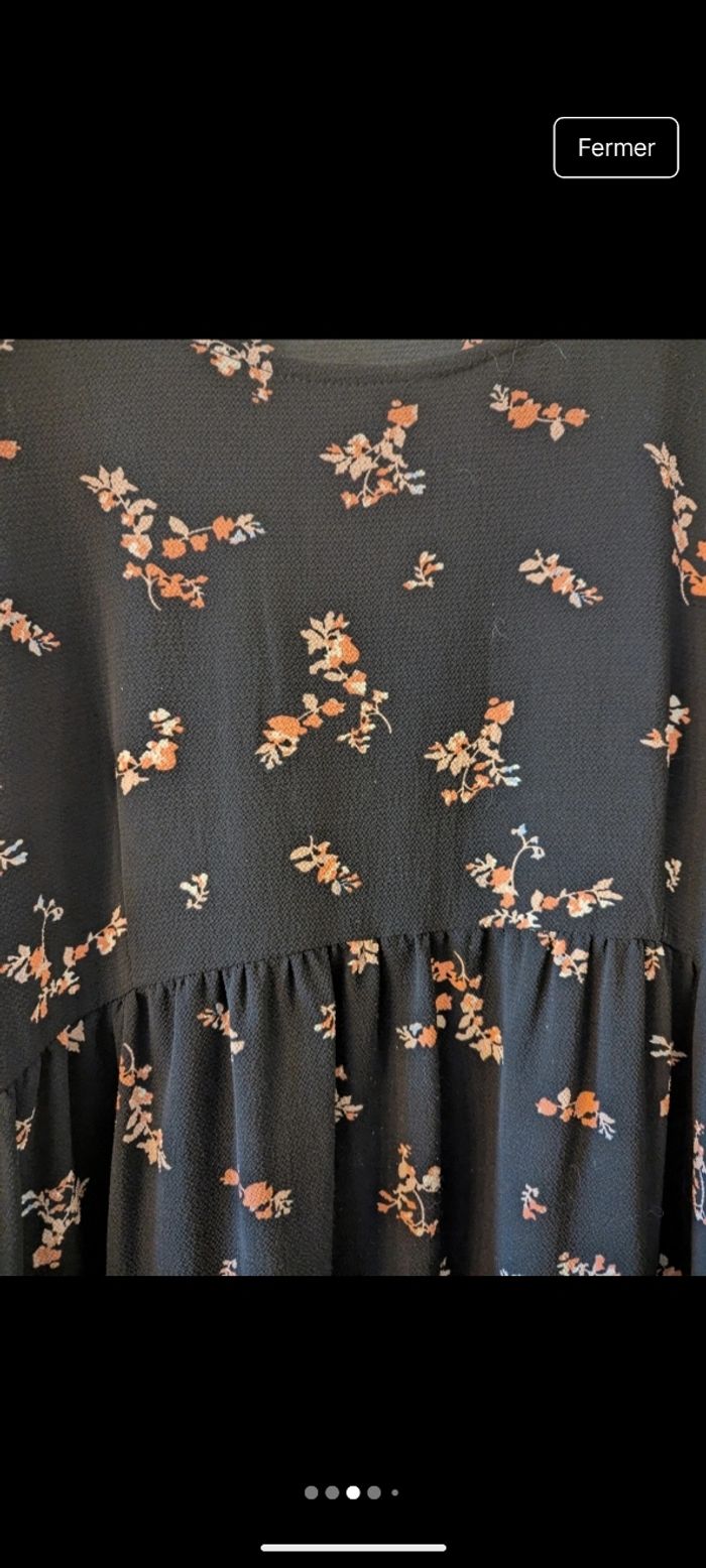 Robe de grossesse fleurie GEMO - photo numéro 3