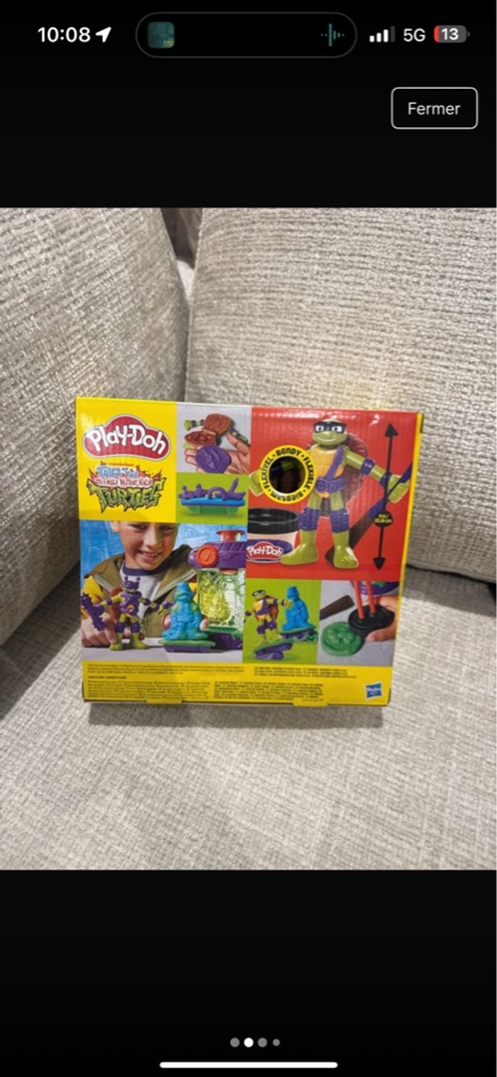 Play-doh les tortue ninja station de mutation - photo numéro 2