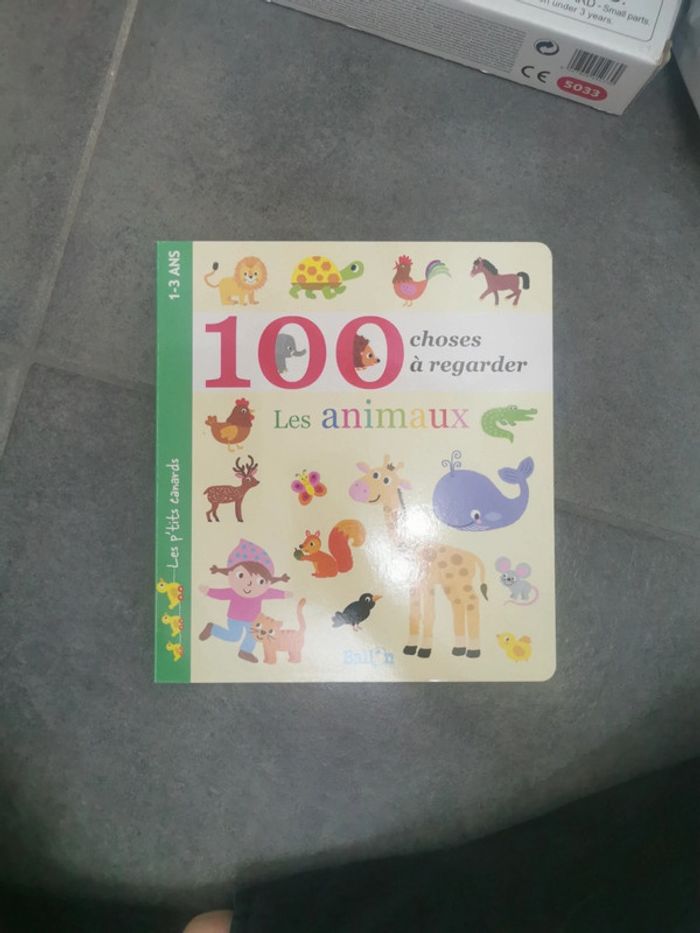 Livre bébé image des animaux