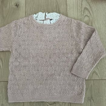 Pull vieux rose