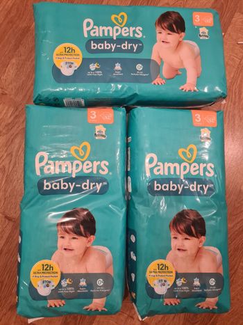 156 couches taille 3 !