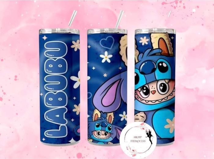Stitch Labubu - Thermos 590ml