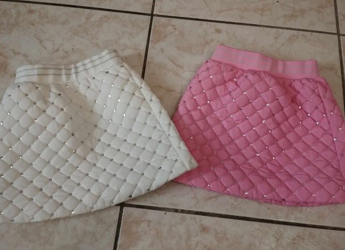 Lot de 2 jupes 4 ans strass chicaprie mode
