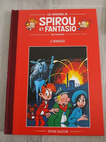 Bande dessinée spirou et fantasio l’Ankou