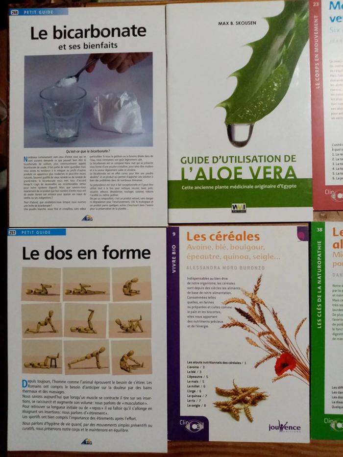 Lot livrets santé et bien être - photo numéro 4