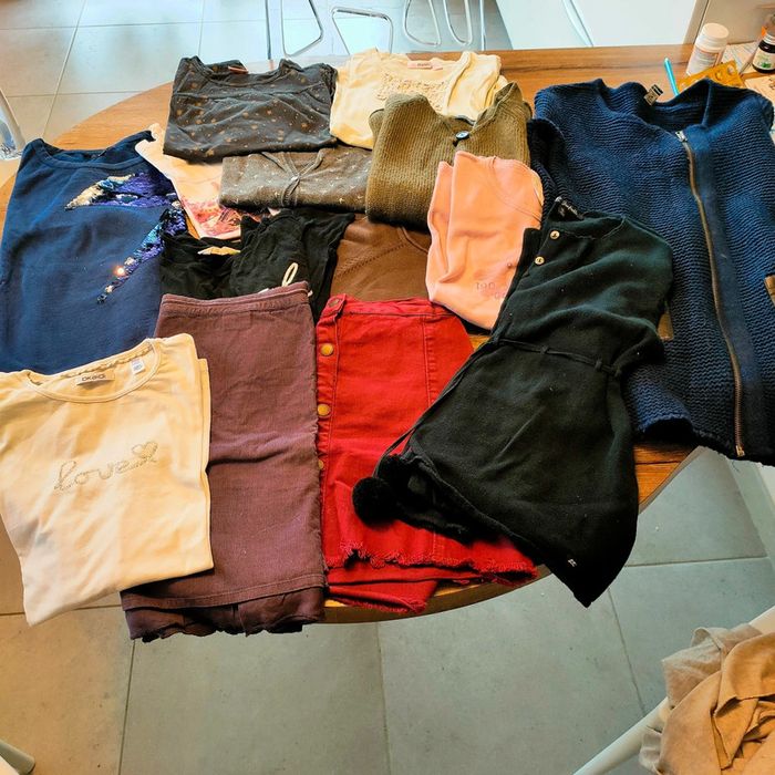 Lot de 14 articles fille 12 ans