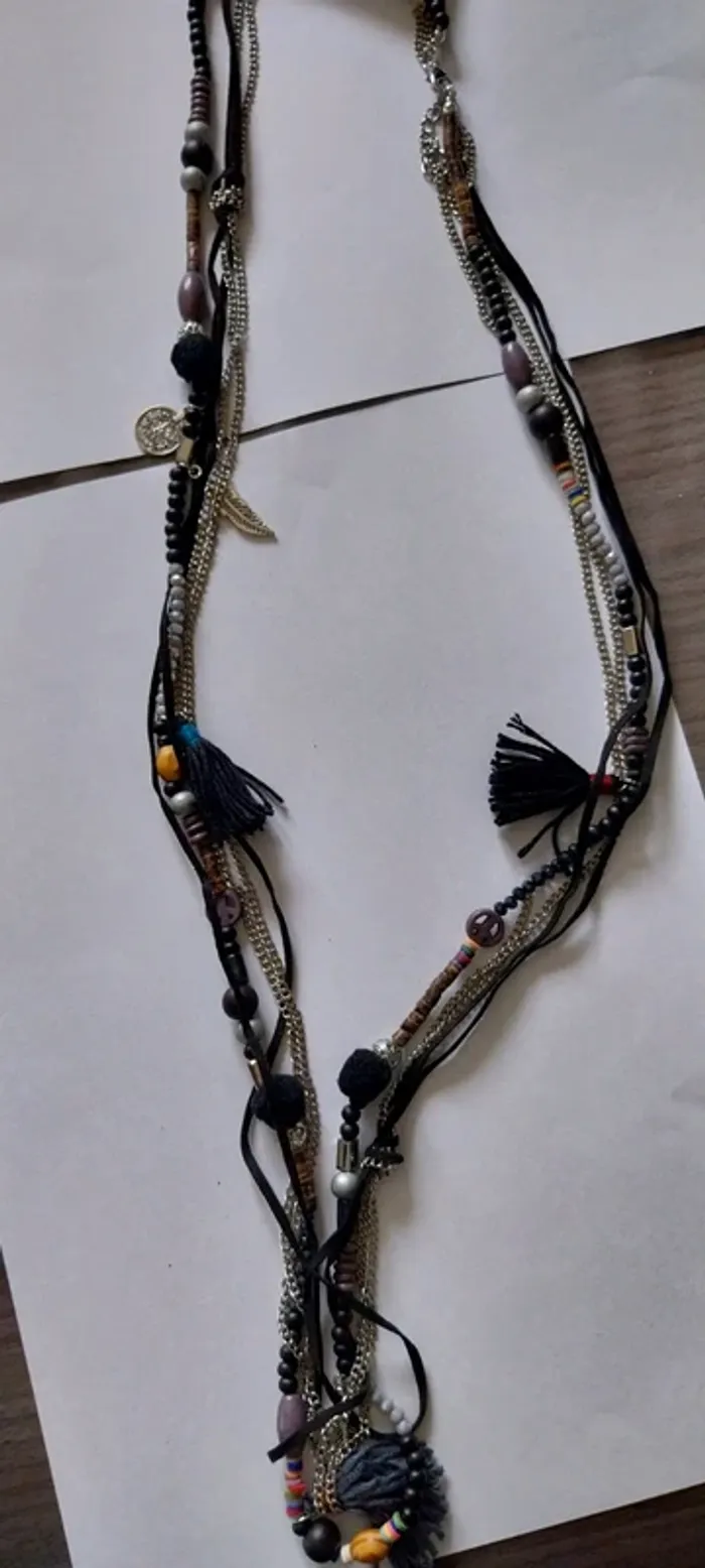 Sautoir fantaisie neuf - photo numéro 4