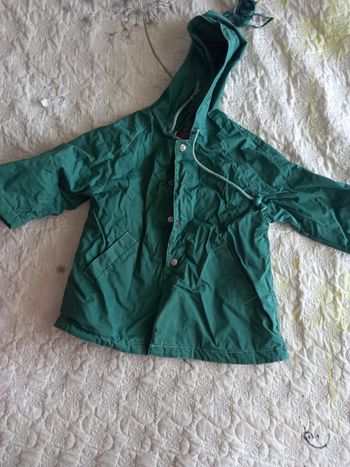 Veste mi saison avec capuche 3 ans