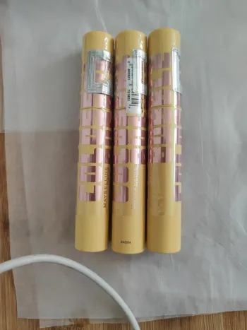 Lot de 3 mascaras noir Maybelline