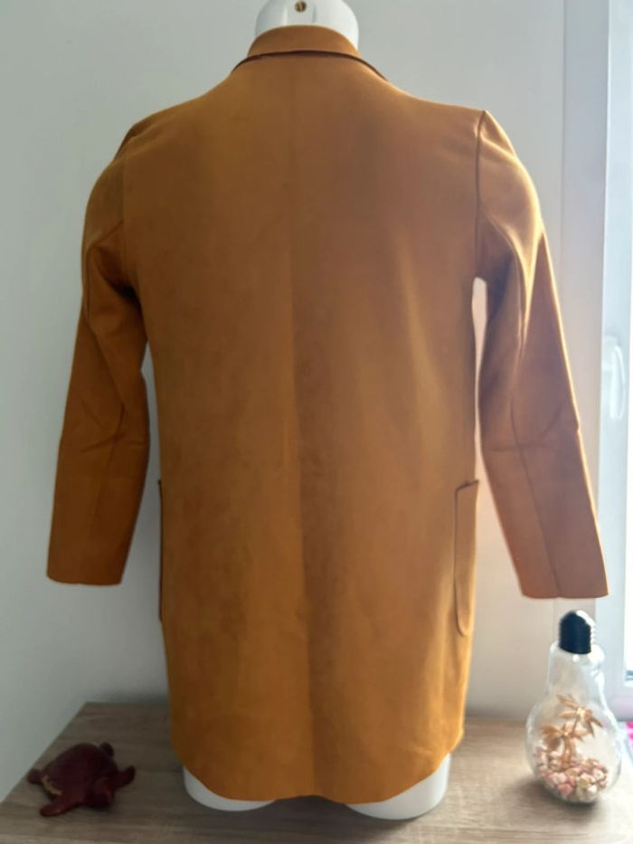 Veste femme jaune moutarde - photo numéro 3