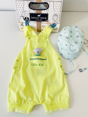 Salopette et chapeau Sergent Major