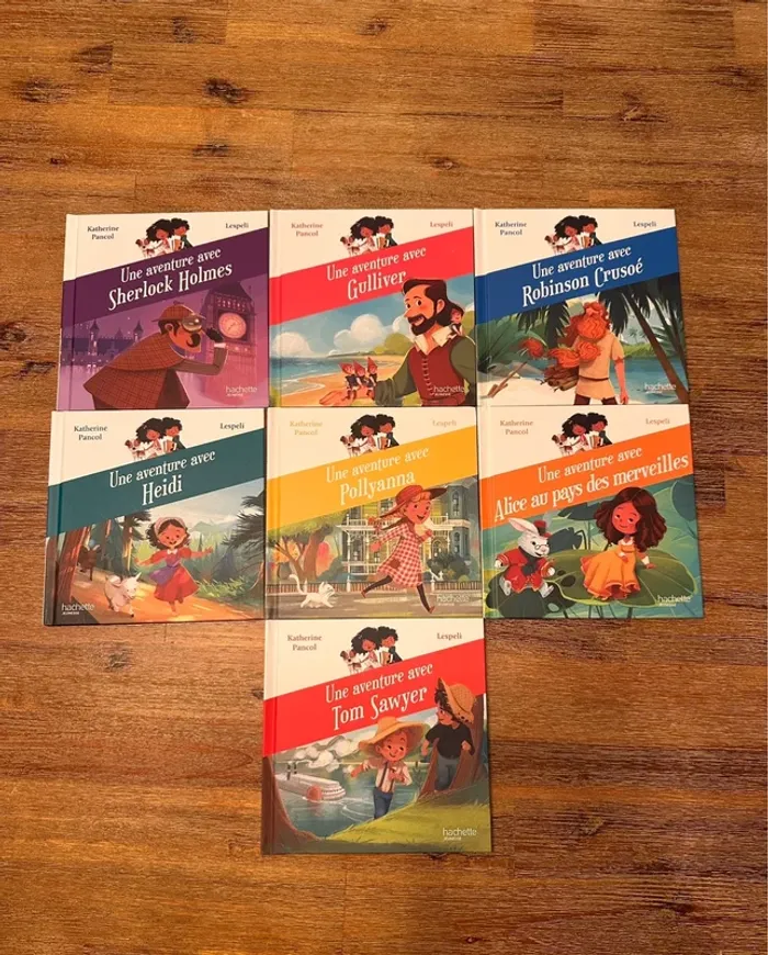 Lot livres « une aventure avec »