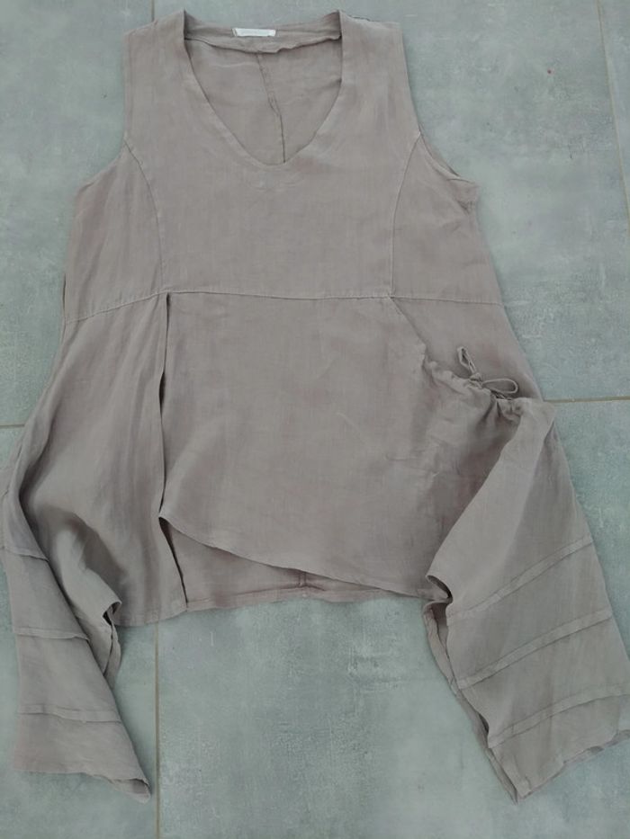 Tunique 100% lin T.U