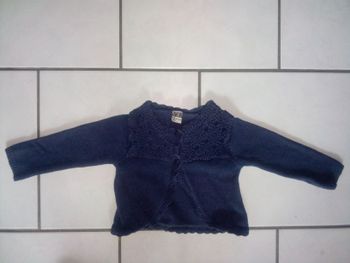 Gilet fille 18 mois 80 cm