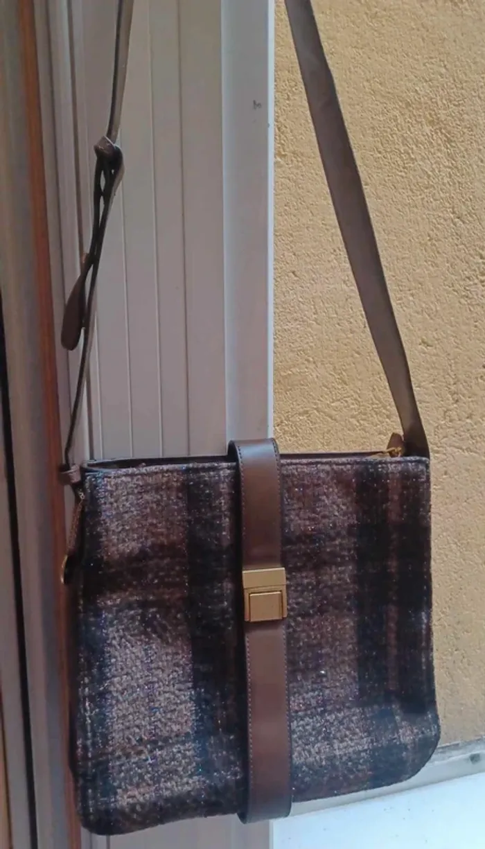 Sac bandoulliere alex max en tweed - photo numéro 5