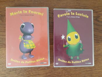 Lot 2 DVD enfants , Droles de petites bêtes