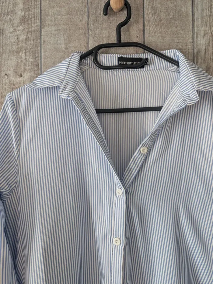 Chemise ou robe chemise Pretty little thing 36 - photo numéro 5