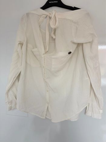 Chemise Kaporal blanc cassé en XS