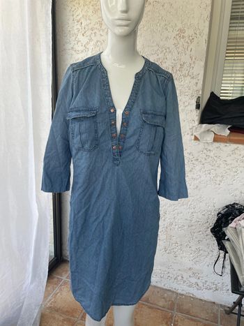 Robe en denim de la marque camaïeu