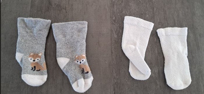 Pyjama Bout'chou 1 mois + chaussettes 0-3 mois - photo numéro 3