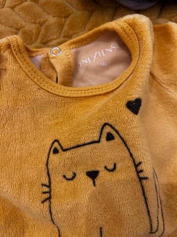 Lot de 7 pyjamas velours bébé garçon 1 mois