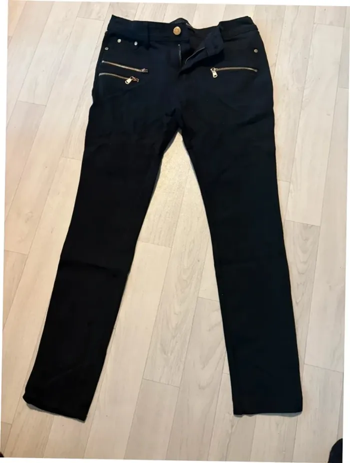 Pantalon noir skinny 38 miss Anna très bon état