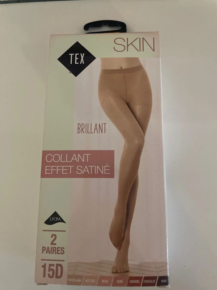 2 paires Collant femme