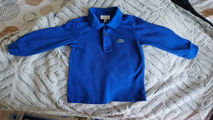 Tee shirt polo Lacoste garçon 2 ans 🌸Rdv possible sur Paris ou envoi