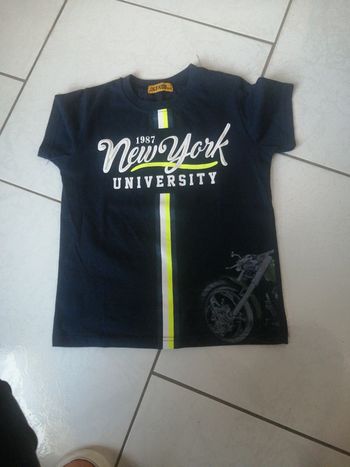 Tee shirt manche courte moto 8A