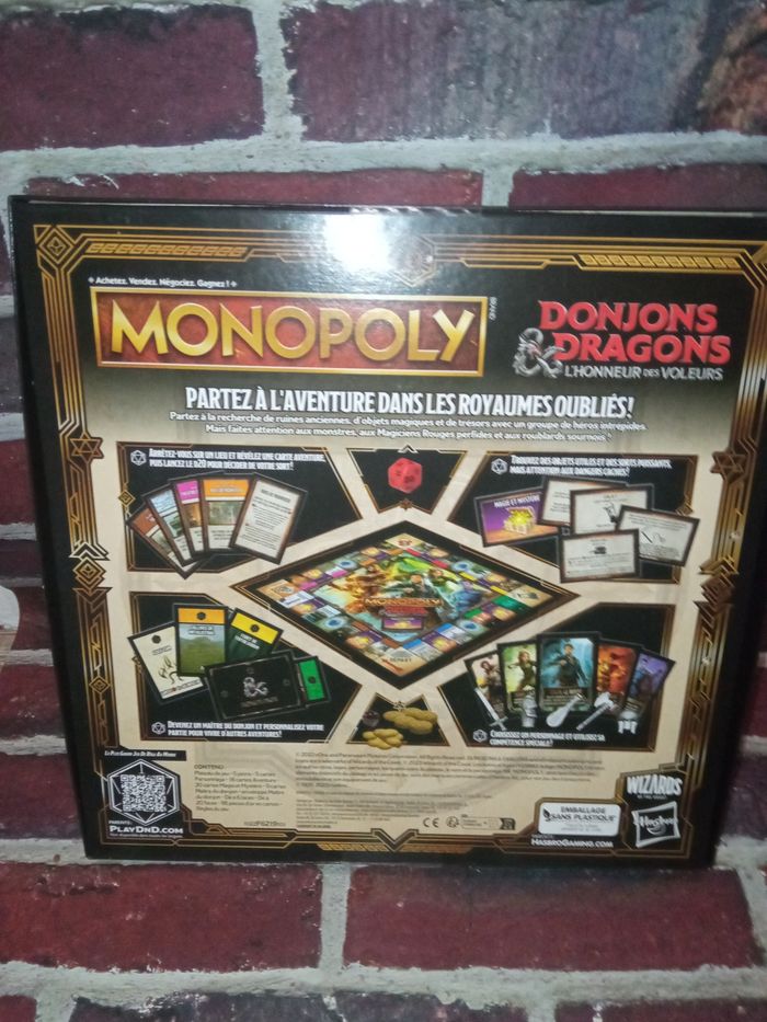 Monopoly donjons et dragons - photo numéro 4