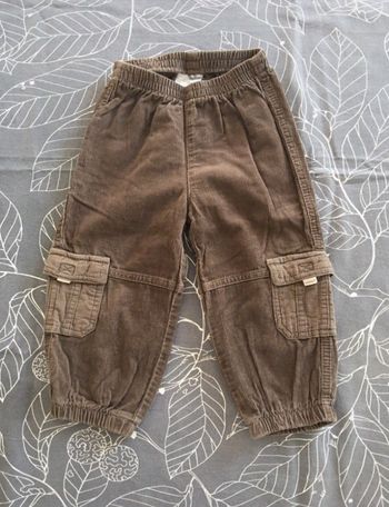 Pantalon velours fin - 18m