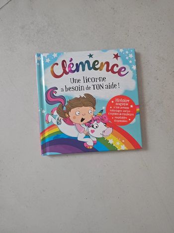 Petit livre prénom Clémence