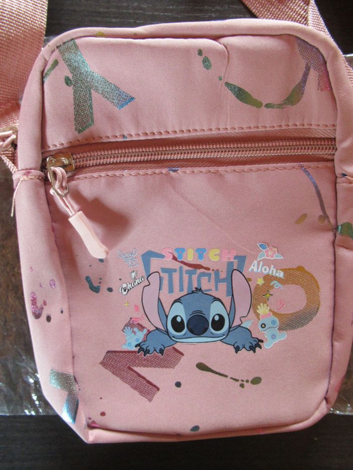 Sac / Sacoche à bandoulière Stitch neuf - photo numéro 2