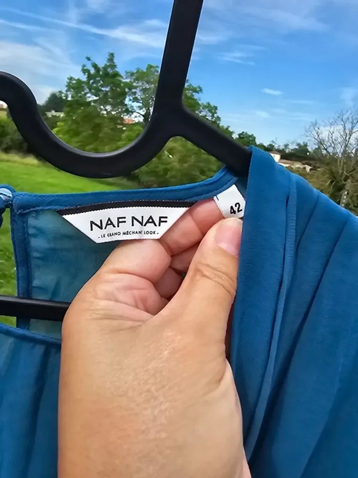 Chemisier /blouse nafnaf t42 femme - photo numéro 4