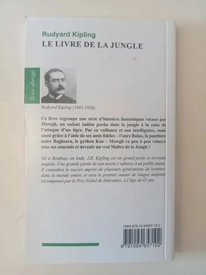 Livre le livre de la jungle - photo numéro 2