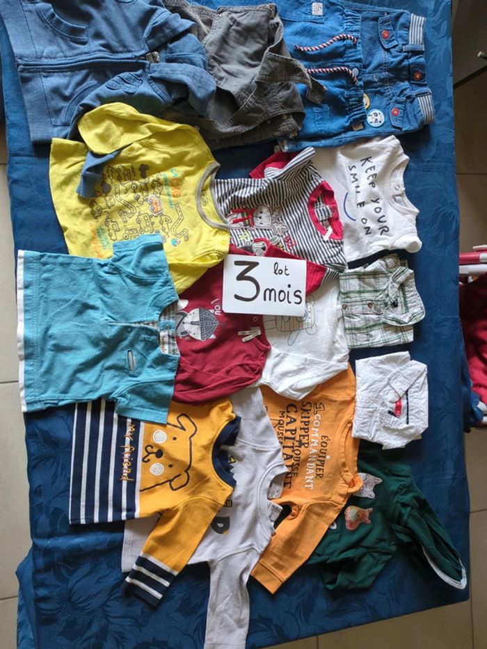 Lot vêtements 3 mois Garçon - photo numéro 2