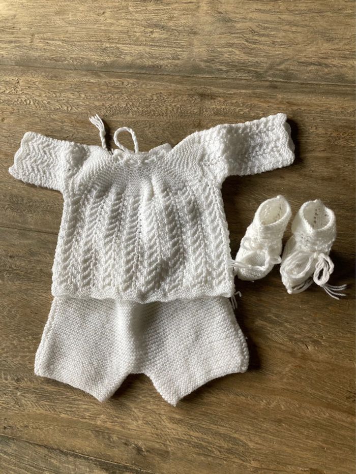 Ensemble brassière et chaussons vintage - photo numéro 2