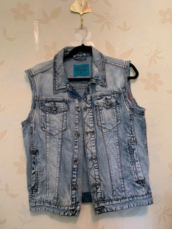 Veste en jeans sans manches