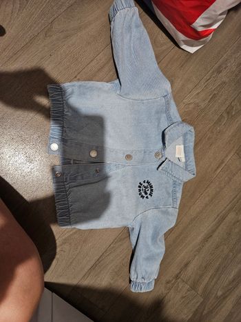 Veste en jean minnie 6 mois