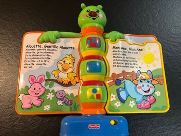 📚 Livre de comptines sonore Fisher-Price – Piles incluses - photo numéro 3