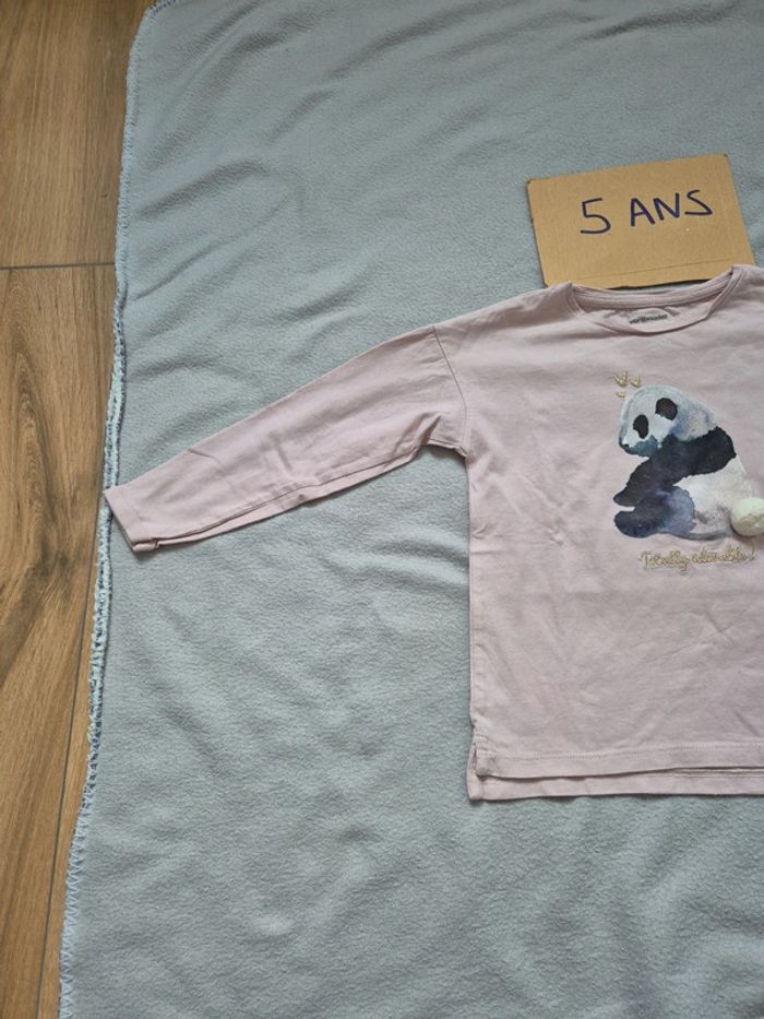 T-shirt fille 5 ans vertbaudet - photo numéro 2