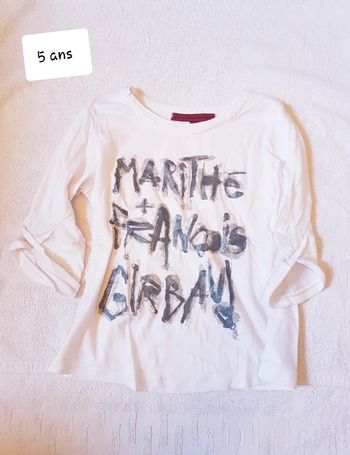 T-shirt marithe + François girbaud 5 ans