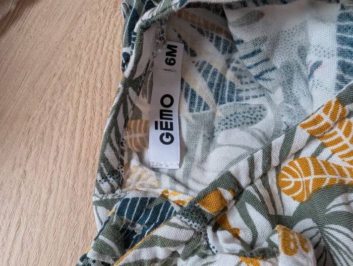 Combishort Gémo 6 mois fille été - photo numéro 3