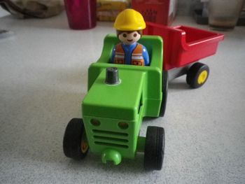 TRACTEUR PLAYMOBIL 1ER AGE