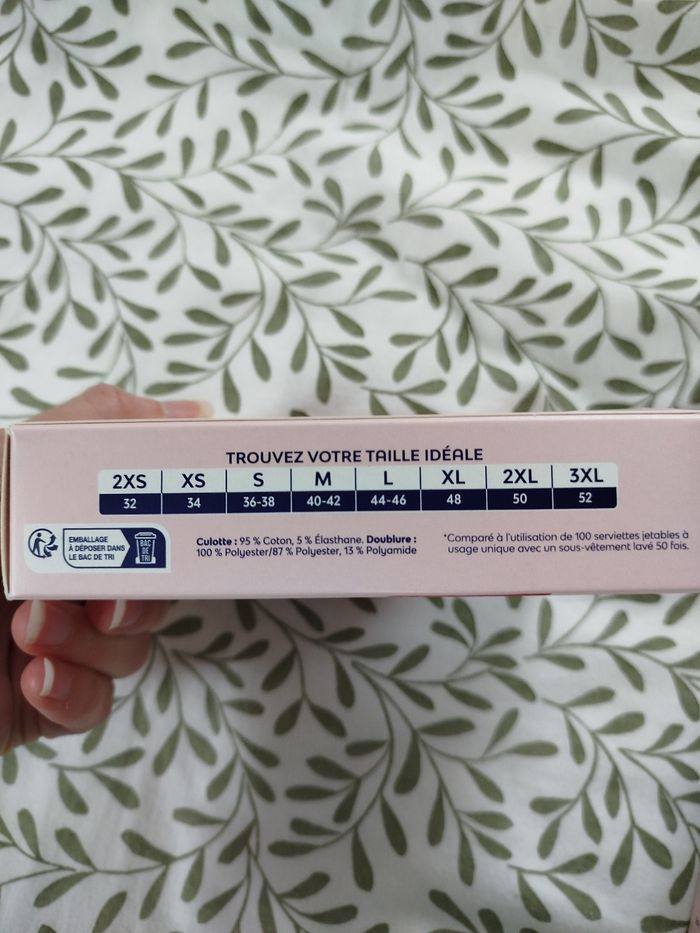 Lot culottes menstruelle neuves - photo numéro 5