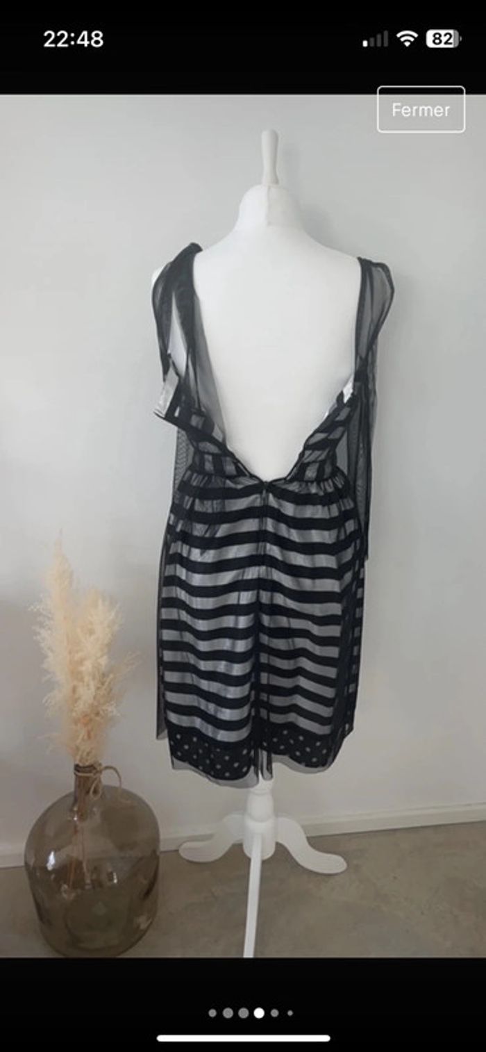 Robe de soirée Naf Naf XS neuve - photo numéro 4